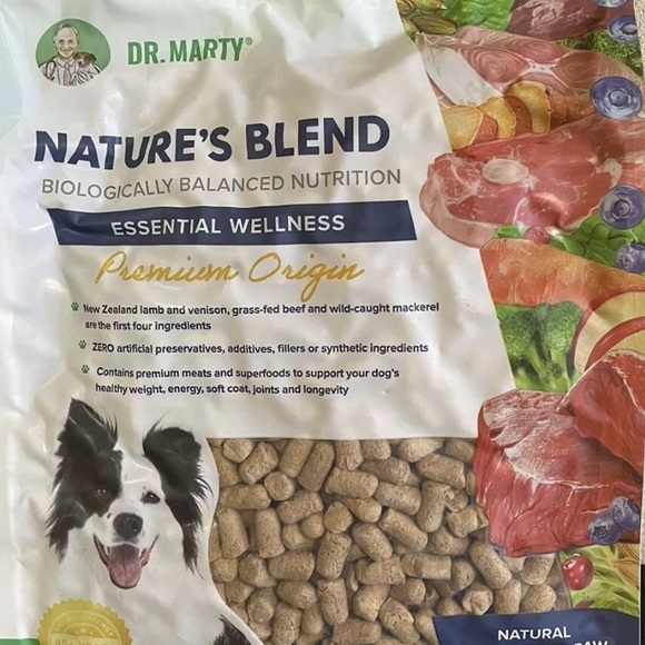 DR. MARTY NATURE’S BLEND PREMIUM ORIGIN FREEZE DRIED DOG FOOD 48 oz. Exp 2027 - Picture 1 of 2